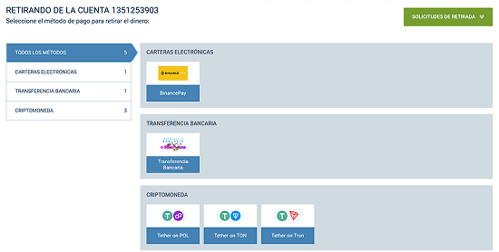 Elegir un método de retiro en 1xBet Elegir un método de retiro en 1xBet